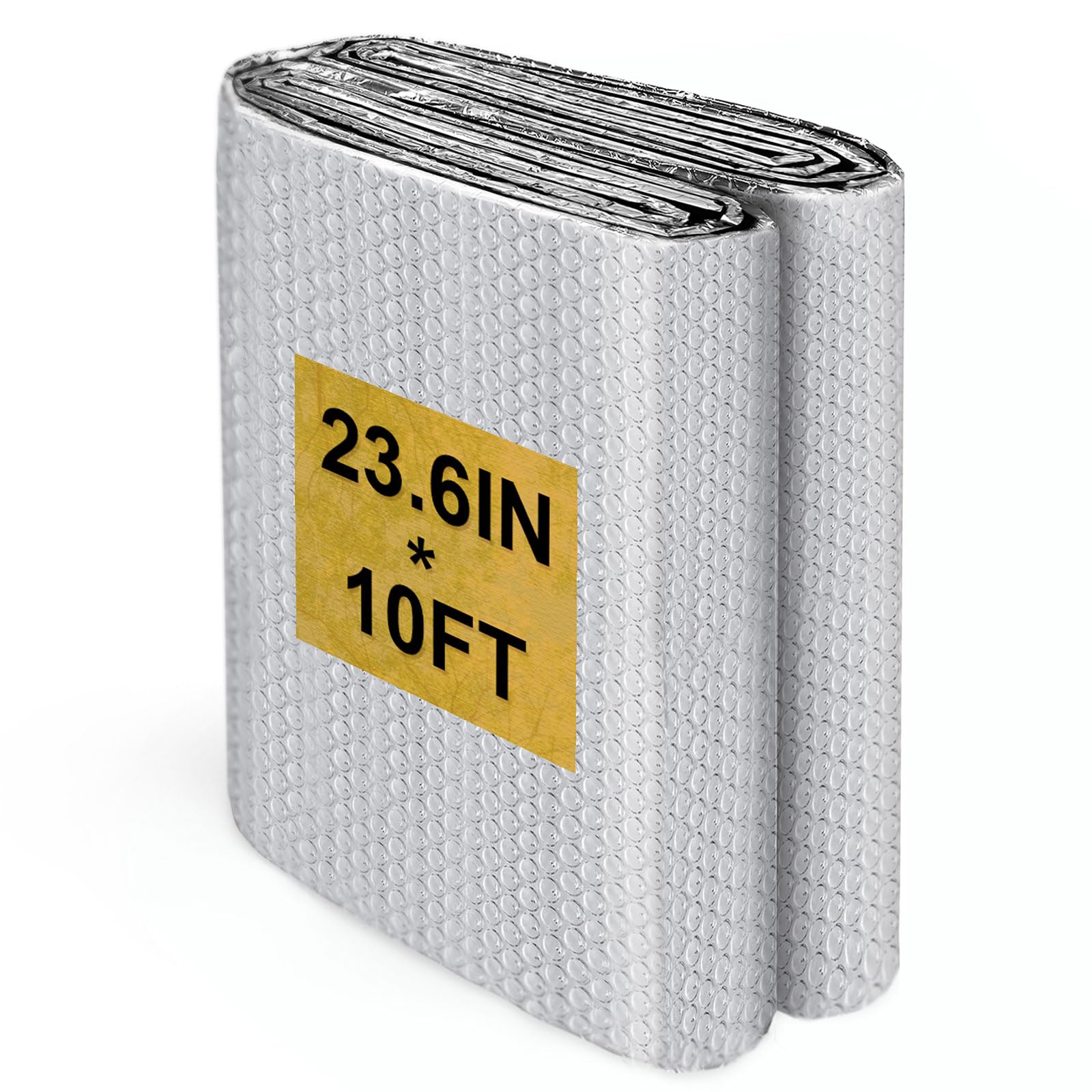 Reflectix Insulation Roll, (23.6IN X 10FT) Reflective Foil